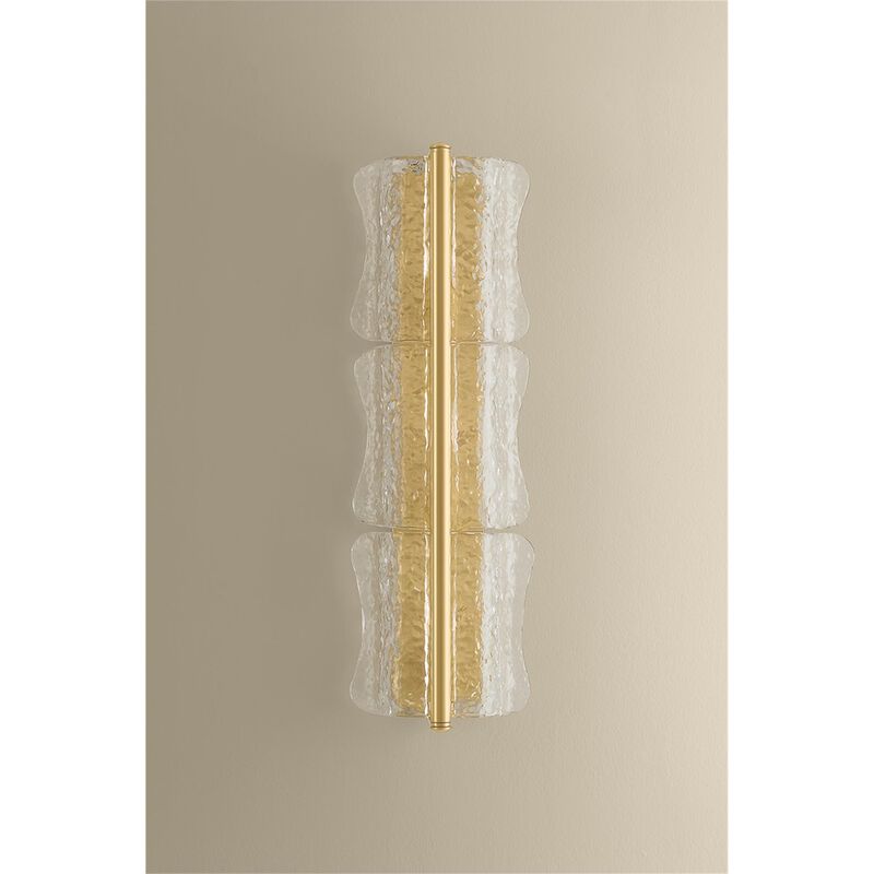 Fosterdale 28 Inch 3 Light Wall Sconce by Hudson Valley Lighting